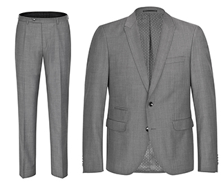 Peter Heintz Stofffarben braun,blau,grau,schwarz